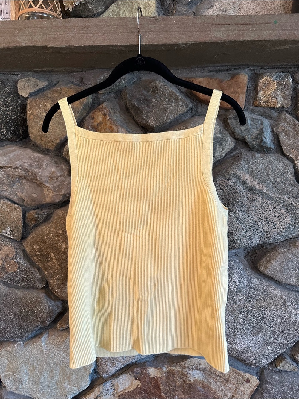 NWT Abercrombie High Neck Sweater Ribbed Tank Top